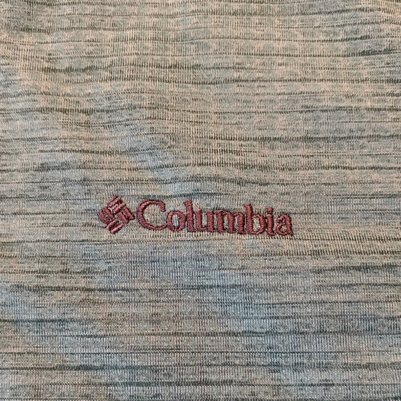 Columbia Turquoise Quarter-Zip Pullover - Picture 3 of 8